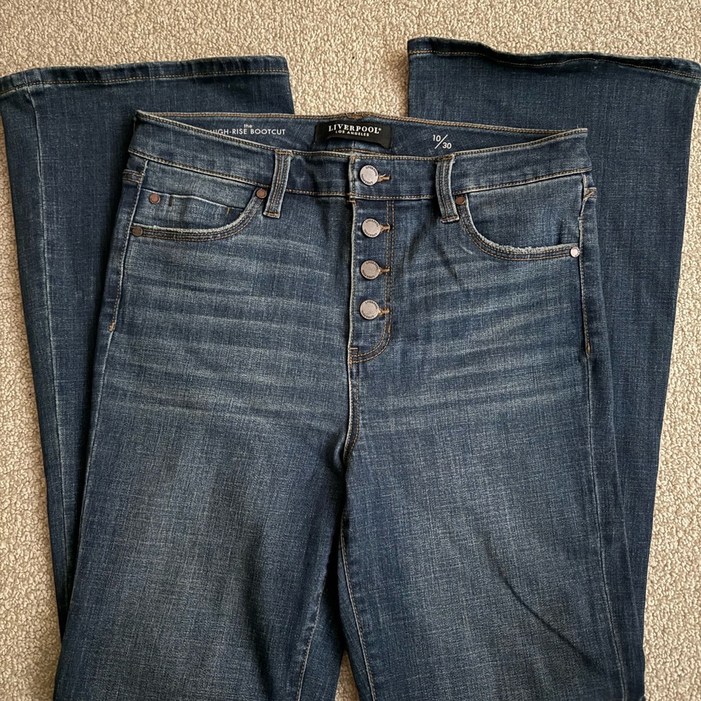 The High-Rise Bootcut - Liverpool Women Jeans